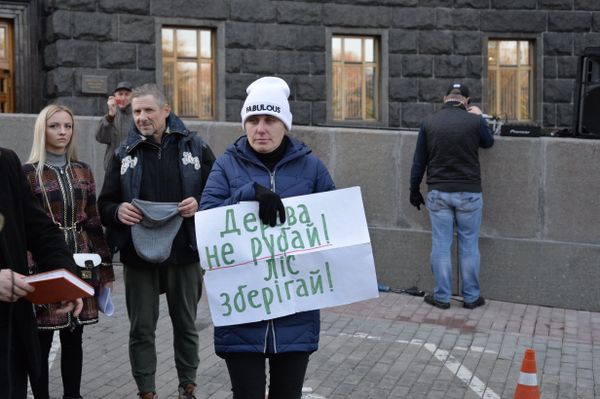 Митинг против вырубки леса Митинг против вырубки леса