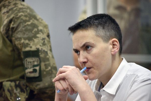 Рассмотрение в киевском суде жалобы на арест Н. Савченко