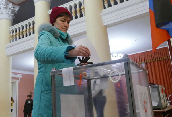 Выборы в Донецкой народной республике Выборы в Донецкой народной республике