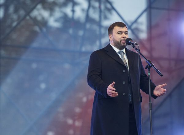 Акция Выбор Донбасса в Донецке