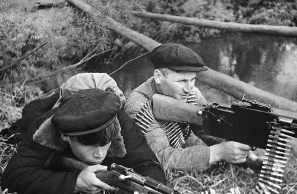 Партизанское движение в Белоруссии. Партизанское движение в Белоруссии.
