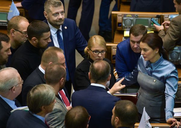 Заседание Верховной рады Украины