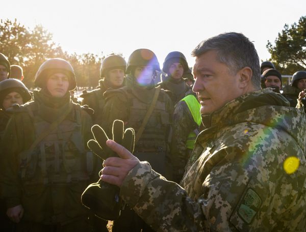 Порошенко ВСУ камуфляж