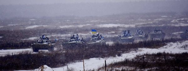 ВСУ флаг Украины танки