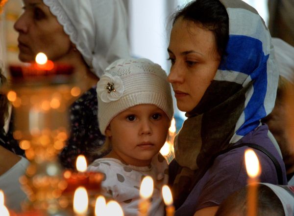 Праздник Преображения Господня в городах России