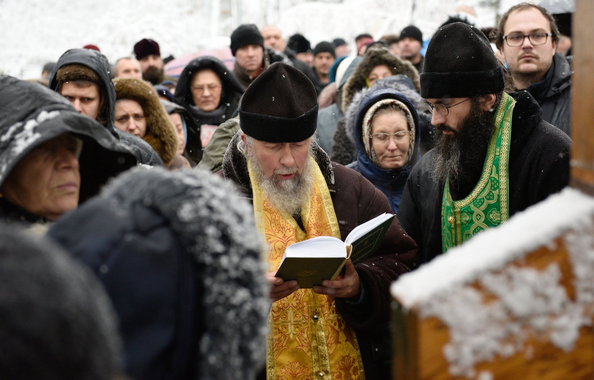 Акция прихожан УПЦ МП против Объединительного собора на Украине - РИА Новости, 1920, 28.04.2020
