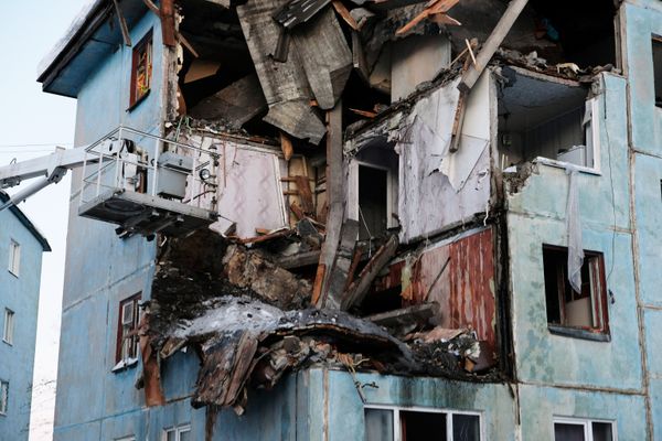 Взрыв бытового газа в жилом доме в Мурманске Взрыв бытового газа в жилом доме в Мурманске