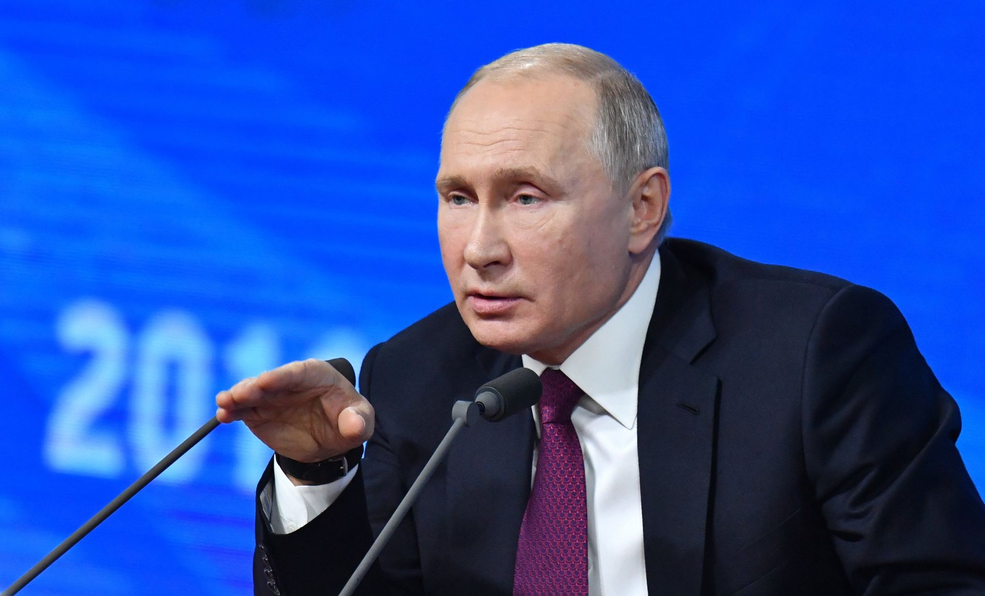 Ежегодная большая пресс-конференция президента РФ В. Путина - РИА Новости, 1920, 15.11.2019