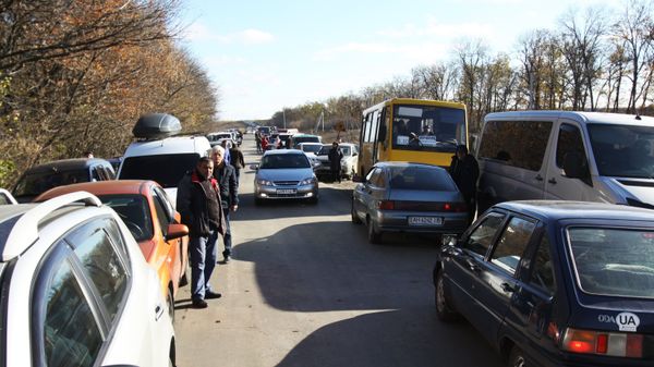 Открытие новых пограничных модулей на КПП Александровка в Донецкой области Открытие новых пограничных модулей на КПП Александровка в Донецкой области