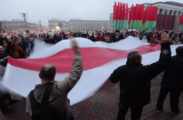 Акция оппозиции в Минске Акция оппозиции в Минске