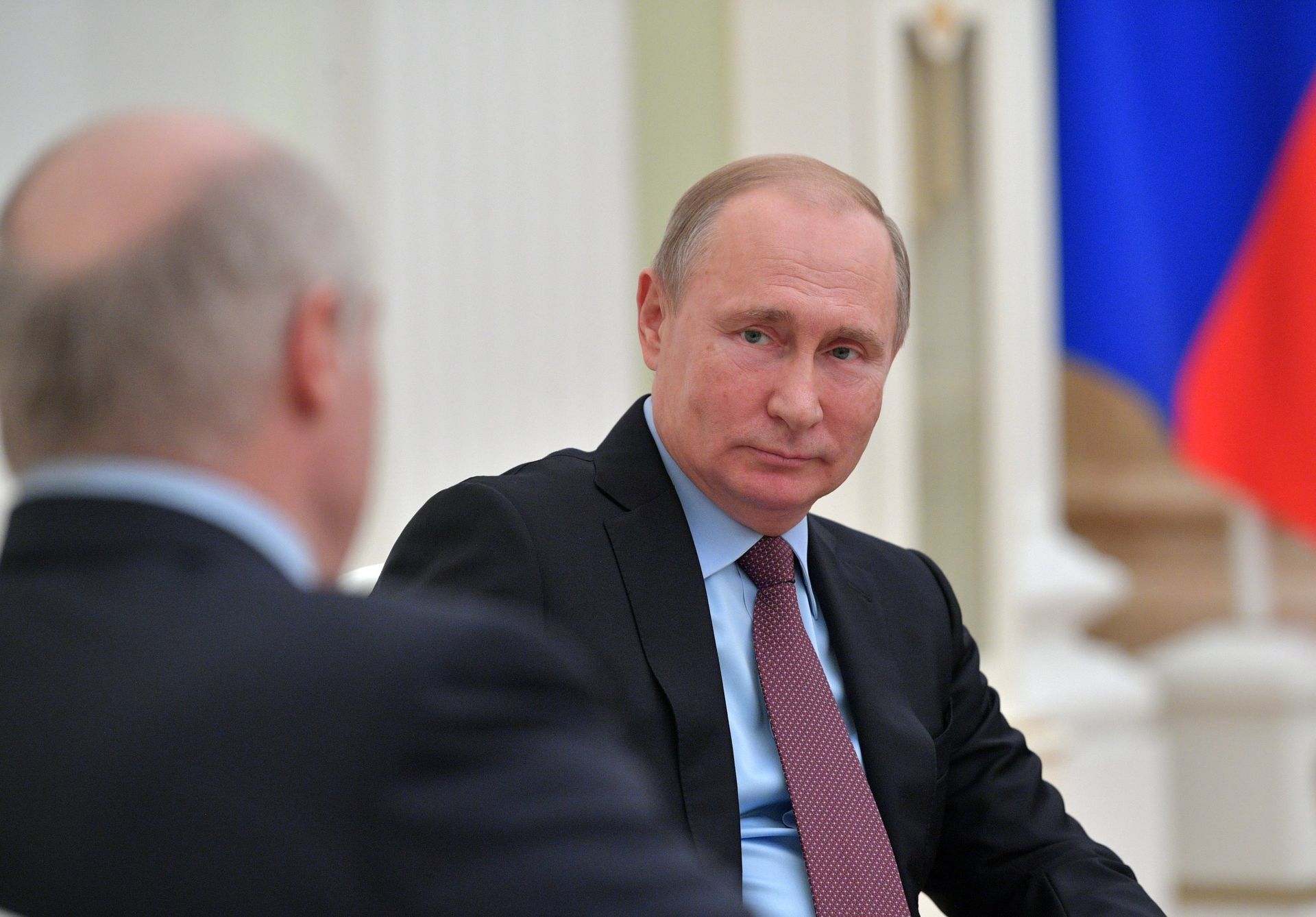Президент РФ В. Путин встретился с президентом Белоруссии А. Лукашенко - РИА Новости, 1920, 14.09.2020