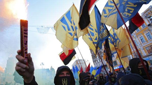 Акция националистов в Киеве