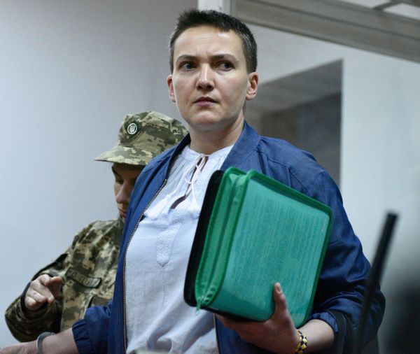 Суд над Н. Савченко в Киеве Суд над Н. Савченко в Киеве