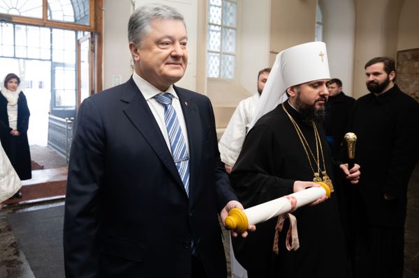 Порошенко томос Епифаний Порошенко томос Епифаний