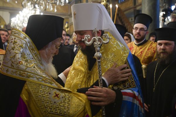 Варфоломей Епифаний Стамбул томос Варфоломей Епифаний Стамбул томос
