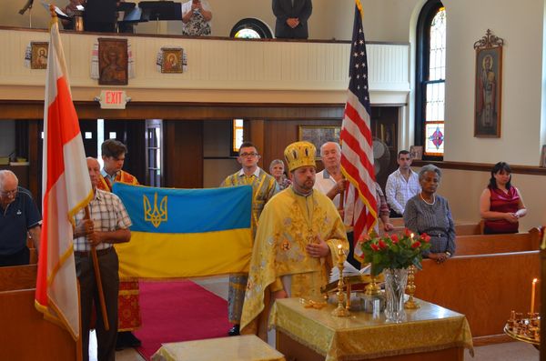 БАПЦ США флаги Украины белорусских националистов