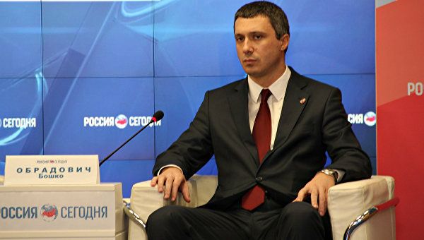 президент движения Двери Бошко Обрадович