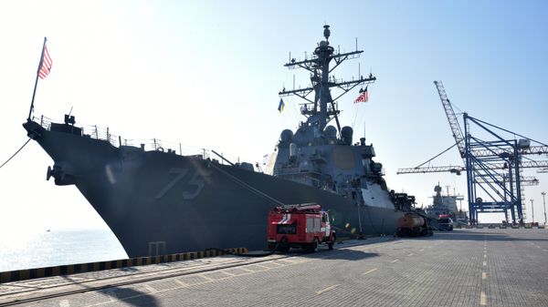Украинско-американские военные учения Sea Breeze-2015 в Черном море