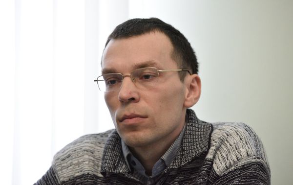 Заседание по делу украинского журналиста В. Муравицкого в Житомире
