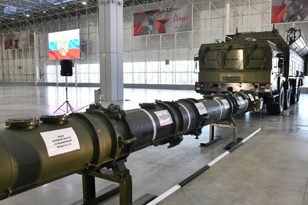 Демонстрация ракеты 9М729 для военных атташе