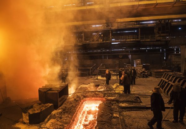Алчевский металлургический комбинат в ЛНР