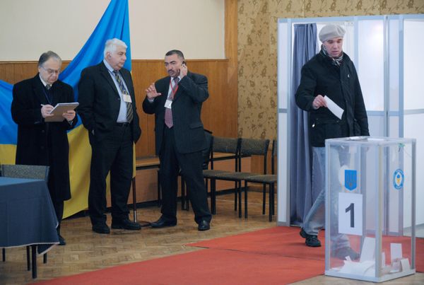 Второй тур президентских выборов на Украине Второй тур президентских выборов на Украине