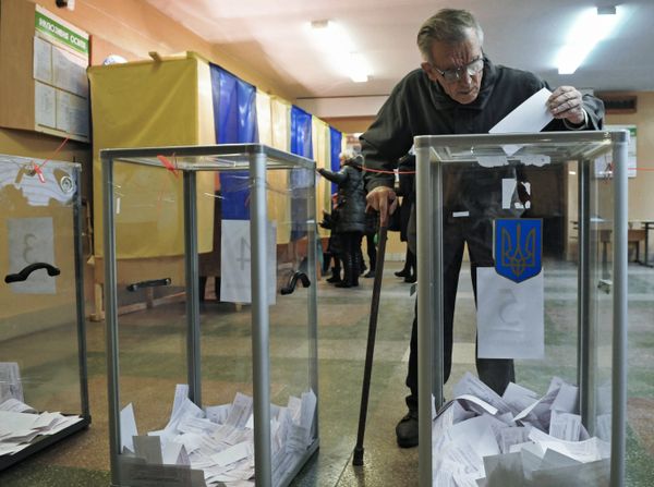 Второй тур выборов на Украине Второй тур выборов на Украине