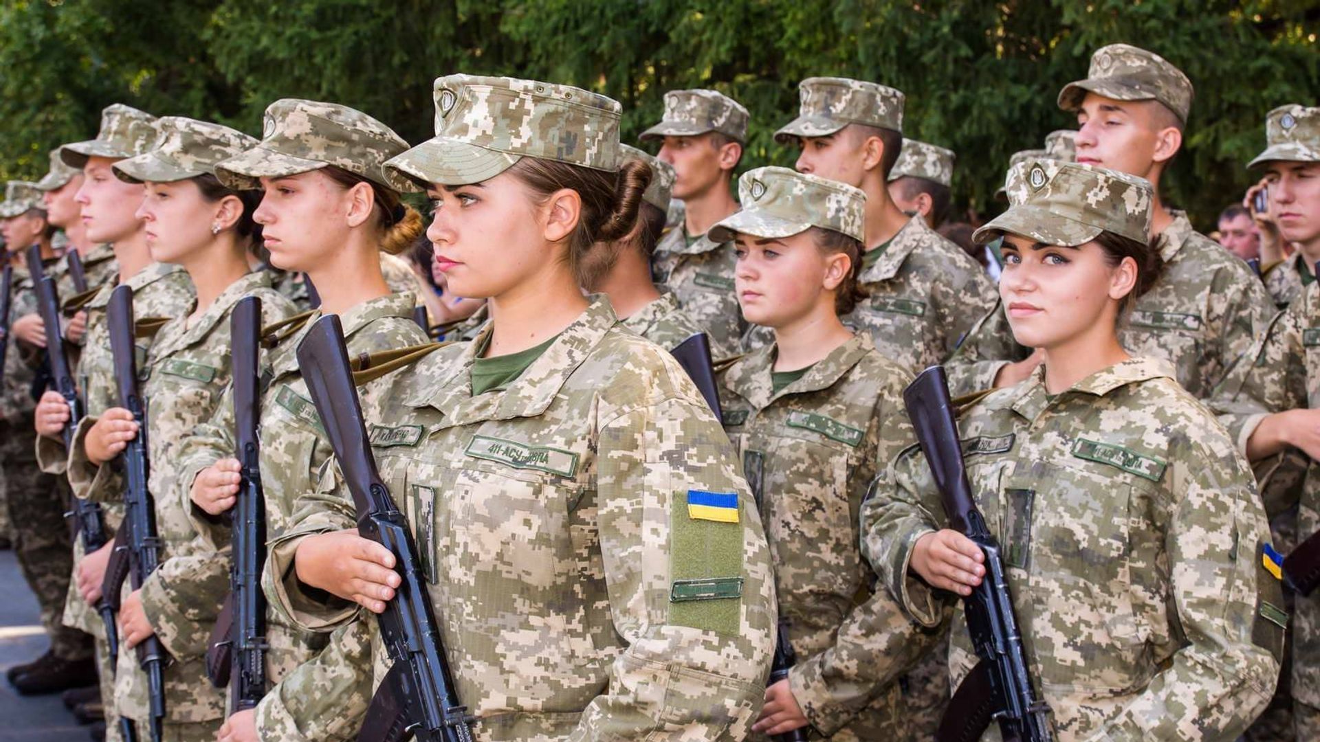 ВСУ женщины-военнослужащие - РИА Новости, 1920, 02.06.2022