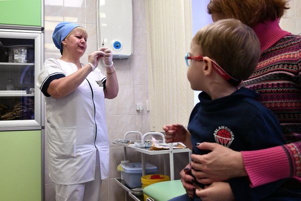 Вакцинация от кори в Москве