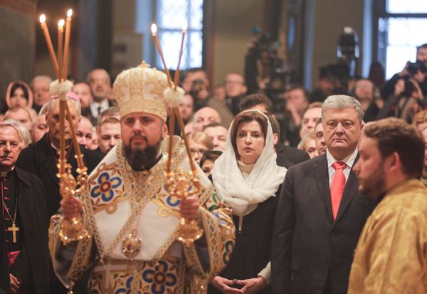 Порошенко Епифаний интронизация