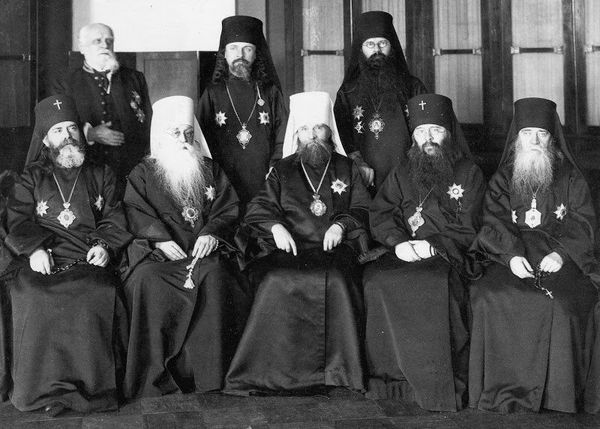Сессия Святейшего Синода 1915 года под председетельсвом митрополита Владимира (Богоявленского)
