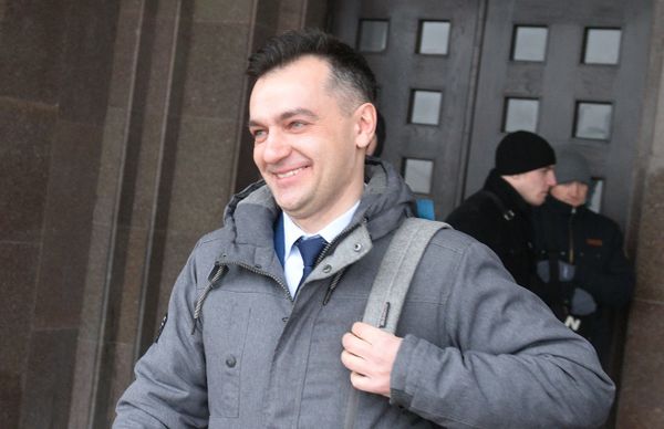 Регистрация кандидата в президенты Украины Д. Гнапа
