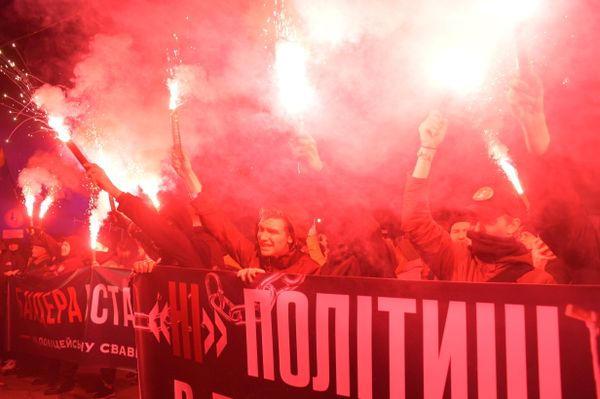 C14 акция произвол полиция