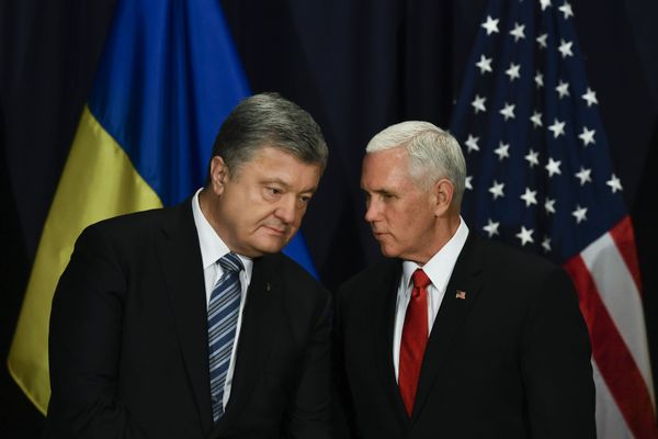 Порошенко Майк Пенс