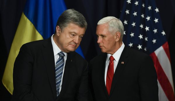 Порошенко Майк Пенс