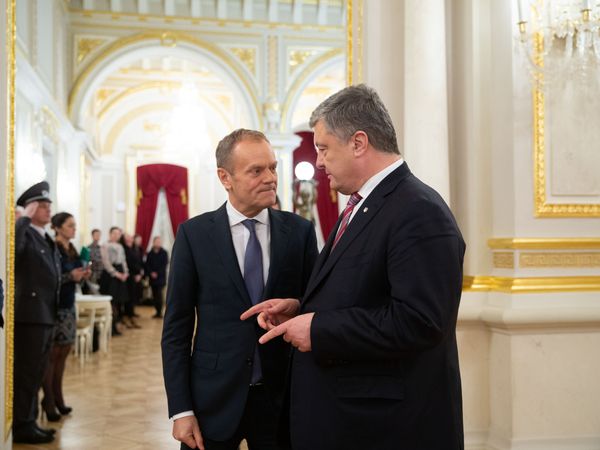 Порошенко Туск Порошенко Туск