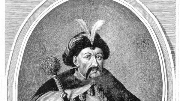 Богдан Хмельницкий. Гравюра XVII века