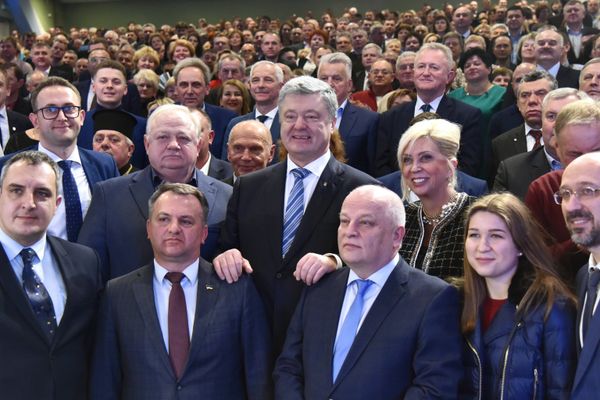Предвыборная поездка П. Порошенко во Львовскую область Предвыборная поездка П. Порошенко во Львовскую область