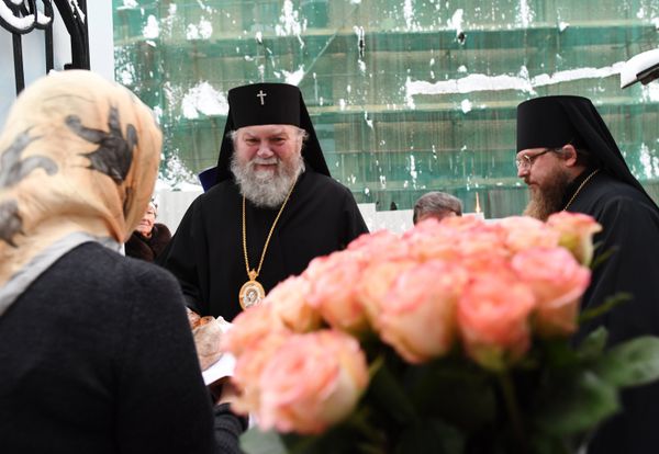 Божественная литургия в день памяти святителя Николая Чудотворца в церкви Николы в Котельниках