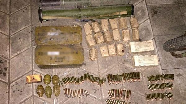 Схрон тайник оружие боеприпасы