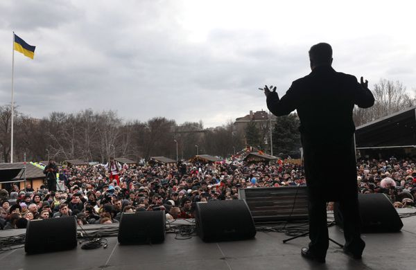 Жители Одесская область Порошенко