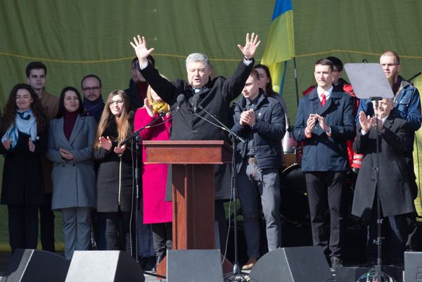 Встреча П. Порошенко с избирателями
