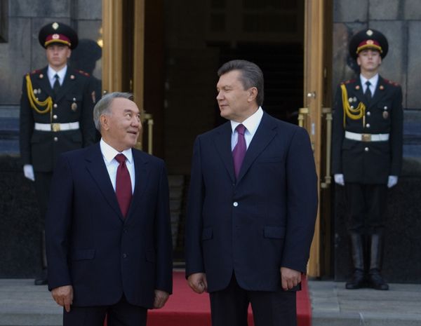 Визит Нурсултана Назарбаева на Украину