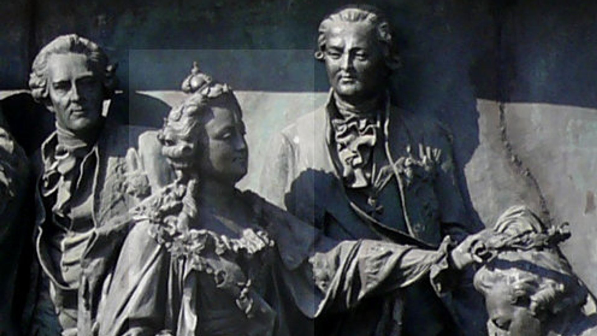 Екатерина II на Памятнике 1000-летие России в Великом Новгороде - РИА Новости, 1920, 09.01.2025