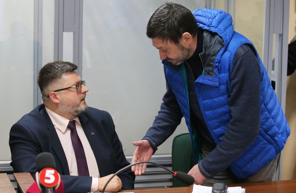 Заседание суда по делу журналиста К. Вышинского