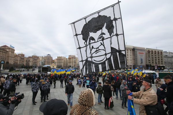 Акция националистов в Киеве Акция националистов в Киеве