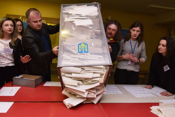 Подсчёт голосов на выборах президента Украины