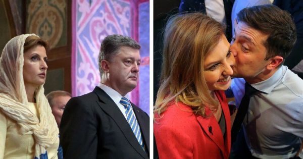 Петр и Марина Порошенко, Владимир и Елена Зеленские Петр и Марина Порошенко, Владимир и Елена Зеленские