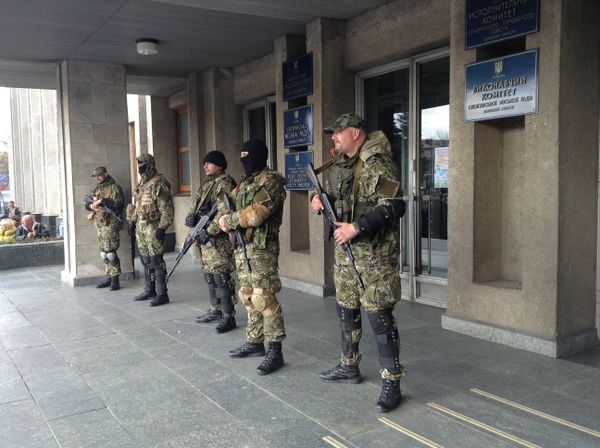 Ситуация в Славянске Ситуация в Славянске
