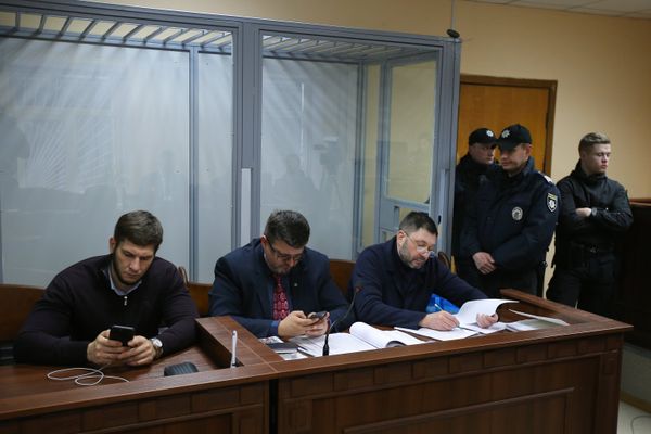 Заседание суда по делу журналиста К. Вышинского Заседание суда по делу журналиста К. Вышинского